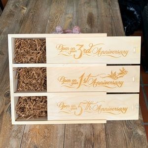 WEDDING GIFT PERFECT WINE CRATE